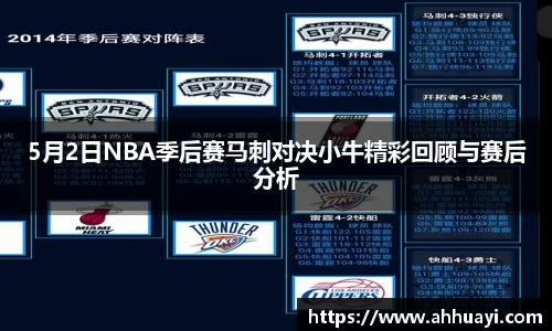 5月2日NBA季后赛马刺对决小牛精彩回顾与赛后分析